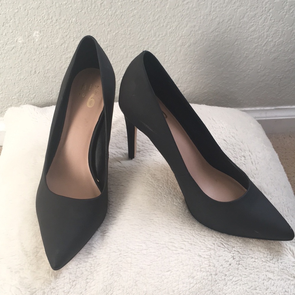 Black stilettos